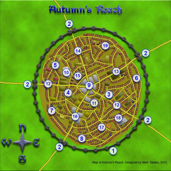 Map of Autumn's Reach