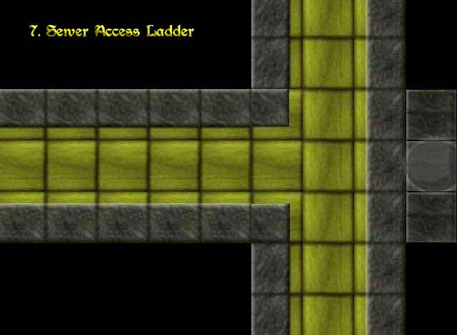 Map of the Sewers under the Thirsty Dwarf Tavern