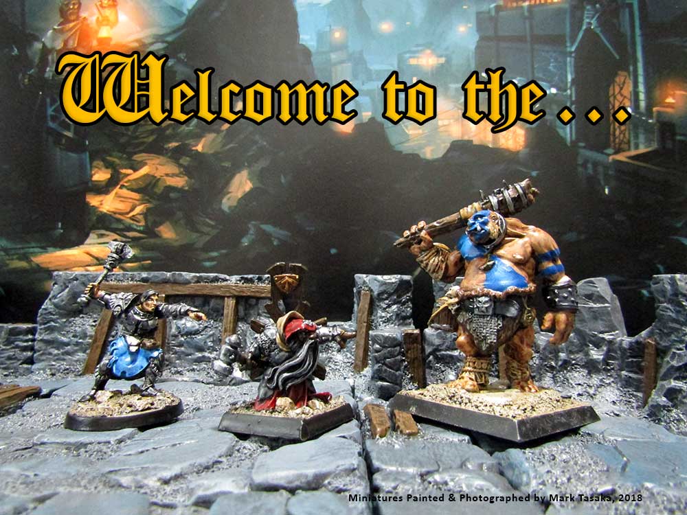 Reaper, Wizkids & Secret Weapon Miniatures, painted by Mark Tasaka 2018
