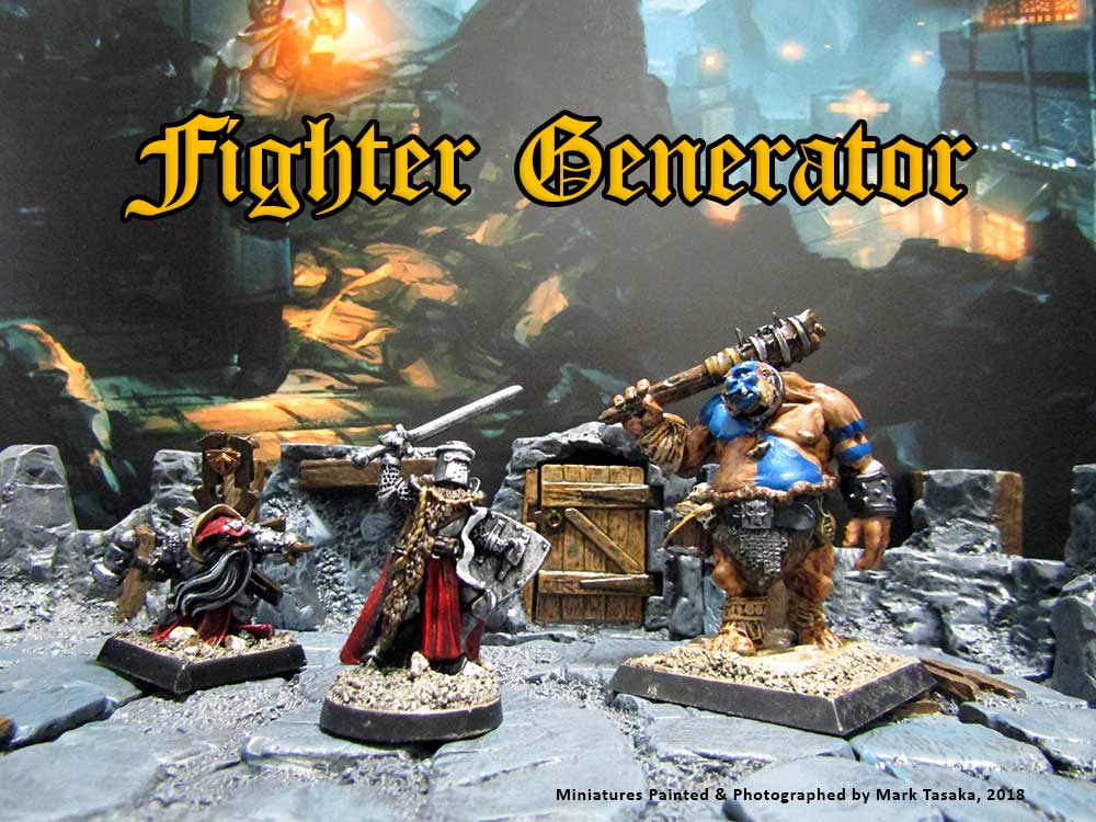 Reaper, Wizkids & Secret Weapon Miniatures, painted by Mark Tasaka 2018