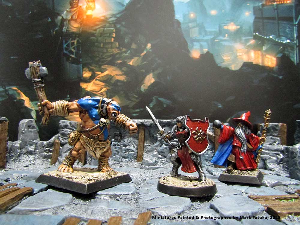 Reaper, Wizkids & Secret Weapon Miniatures, painted by Mark Tasaka 2018