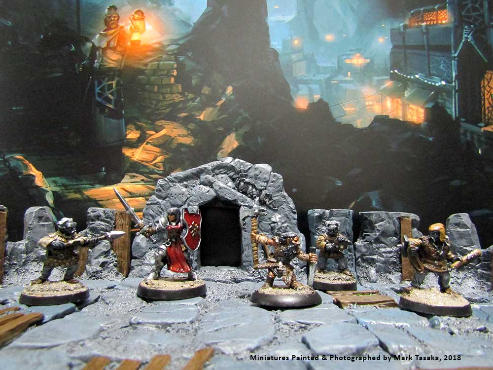 Reaper, Wizkids & Secret Weapon Miniatures, painted by Mark Tasaka 2018