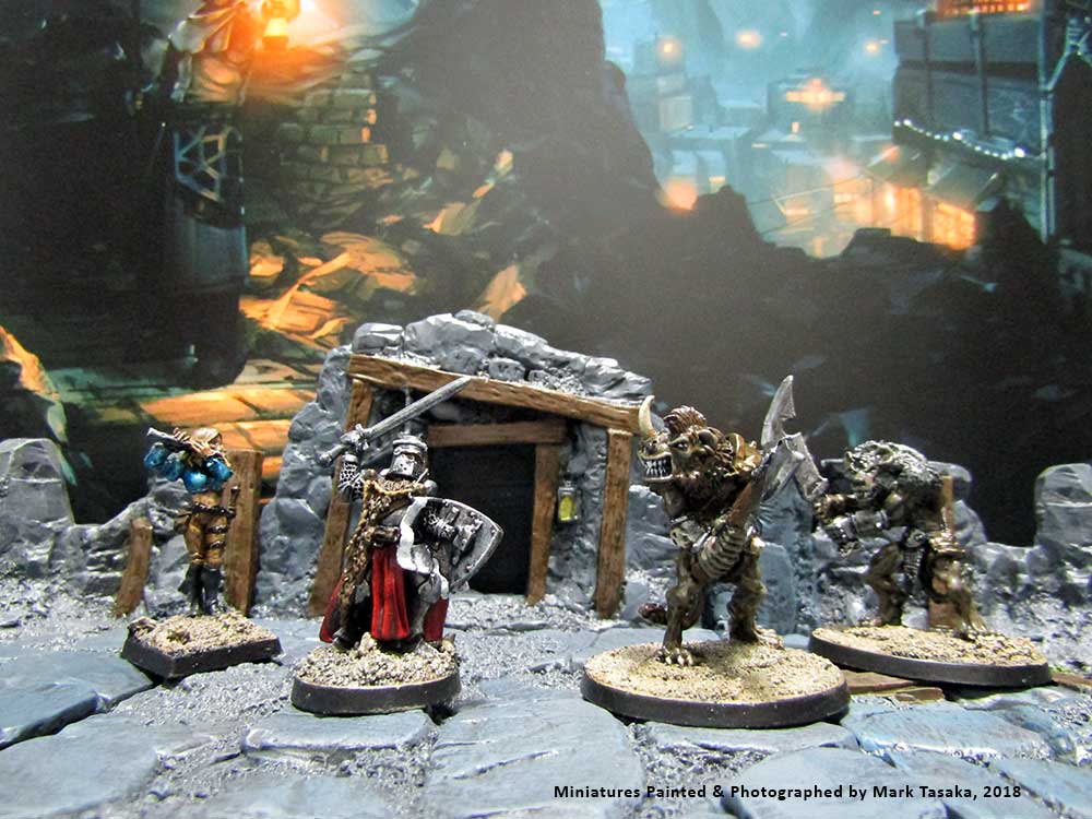 Reaper, Wizkids & Secret Weapon Miniatures, painted by Mark Tasaka 2018