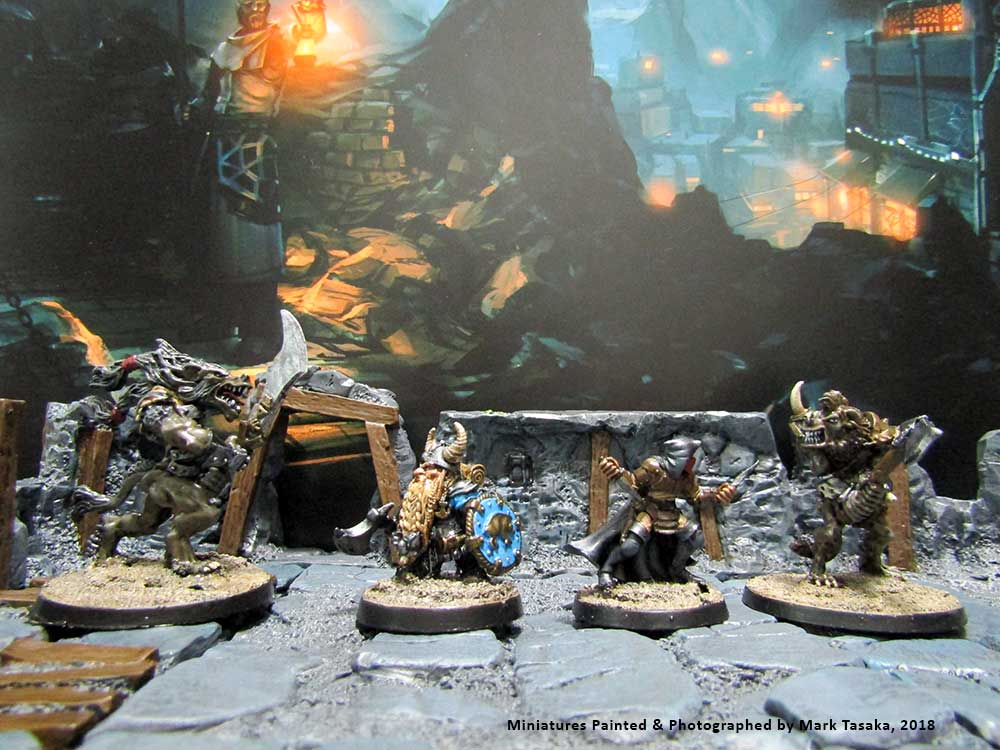 Reaper, Wizkids & Secret Weapon Miniatures, painted by Mark Tasaka 2018