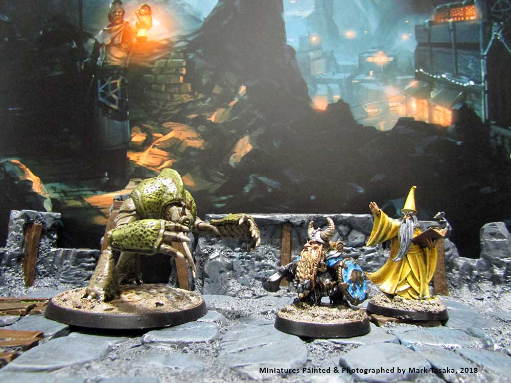 Reaper, Wizkids & Secret Weapon Miniatures, painted by Mark Tasaka 2018