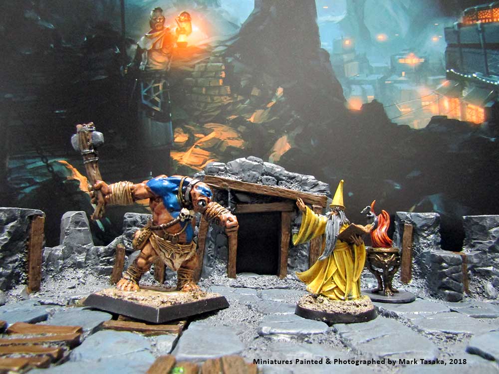 Reaper, Wizkids & Secret Weapon Miniatures, painted by Mark Tasaka 2018