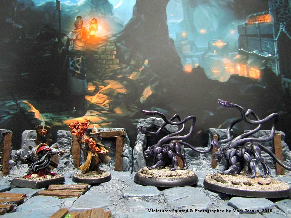 Reaper, Wizkids & Secret Weapon Miniatures, painted by Mark Tasaka 2018