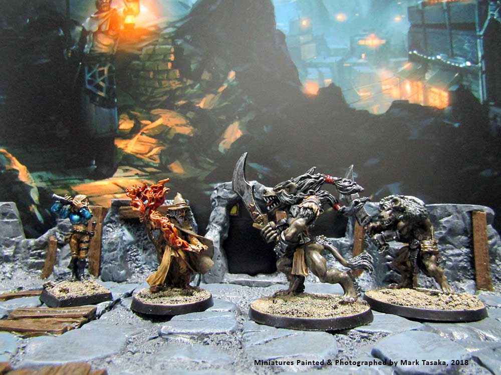 Reaper, Wizkids & Secret Weapon Miniatures, painted by Mark Tasaka 2018