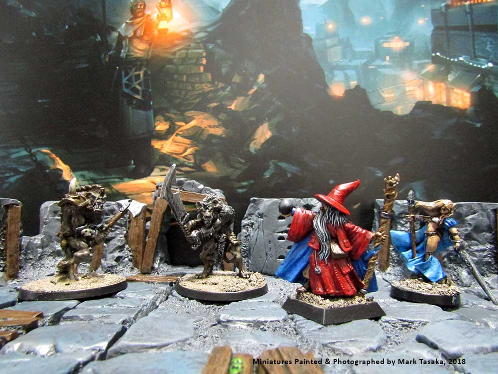 Reaper, Wizkids & Secret Weapon Miniatures, painted by Mark Tasaka 2018