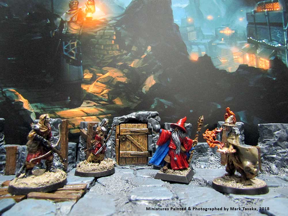 Reaper, Wizkids & Secret Weapon Miniatures, painted by Mark Tasaka 2018