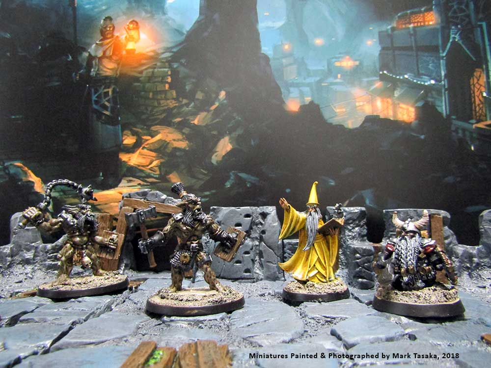 Reaper, Wizkids & Secret Weapon Miniatures, painted by Mark Tasaka 2018