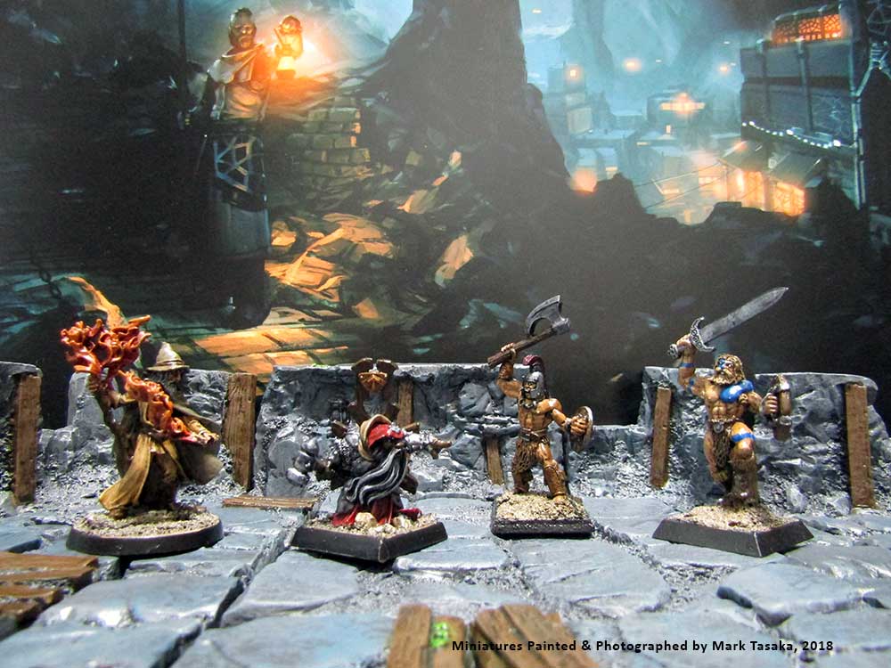 Reaper, Wizkids & Secret Weapon Miniatures, painted by Mark Tasaka 2018