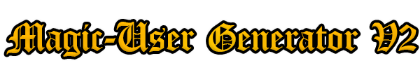 Magic-User Generator