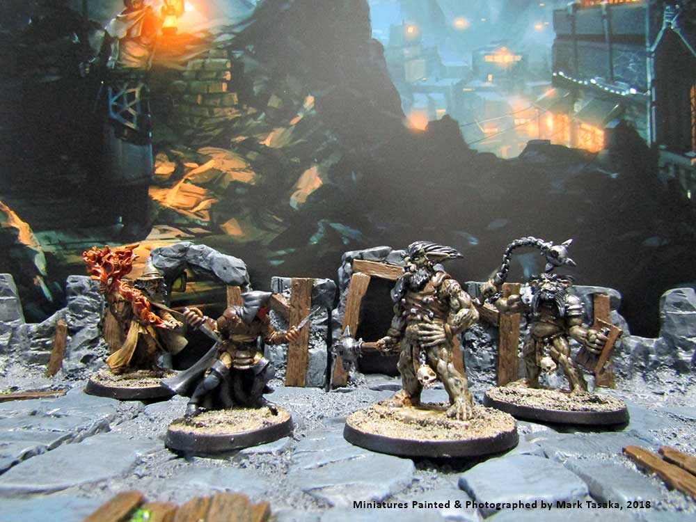 Reaper, Wizkids & Secret Weapon Miniatures, painted by Mark Tasaka 2018