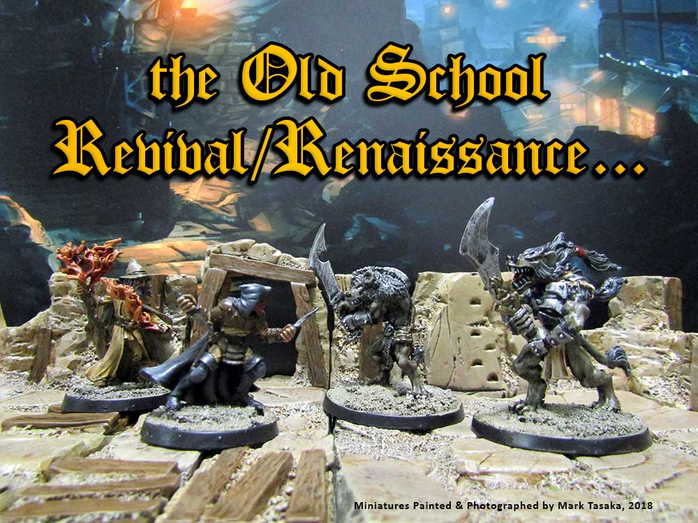 Reaper, Games Workshop, Wizkids & Zombicide Miniatures, painted by Mark Tasaka 2018