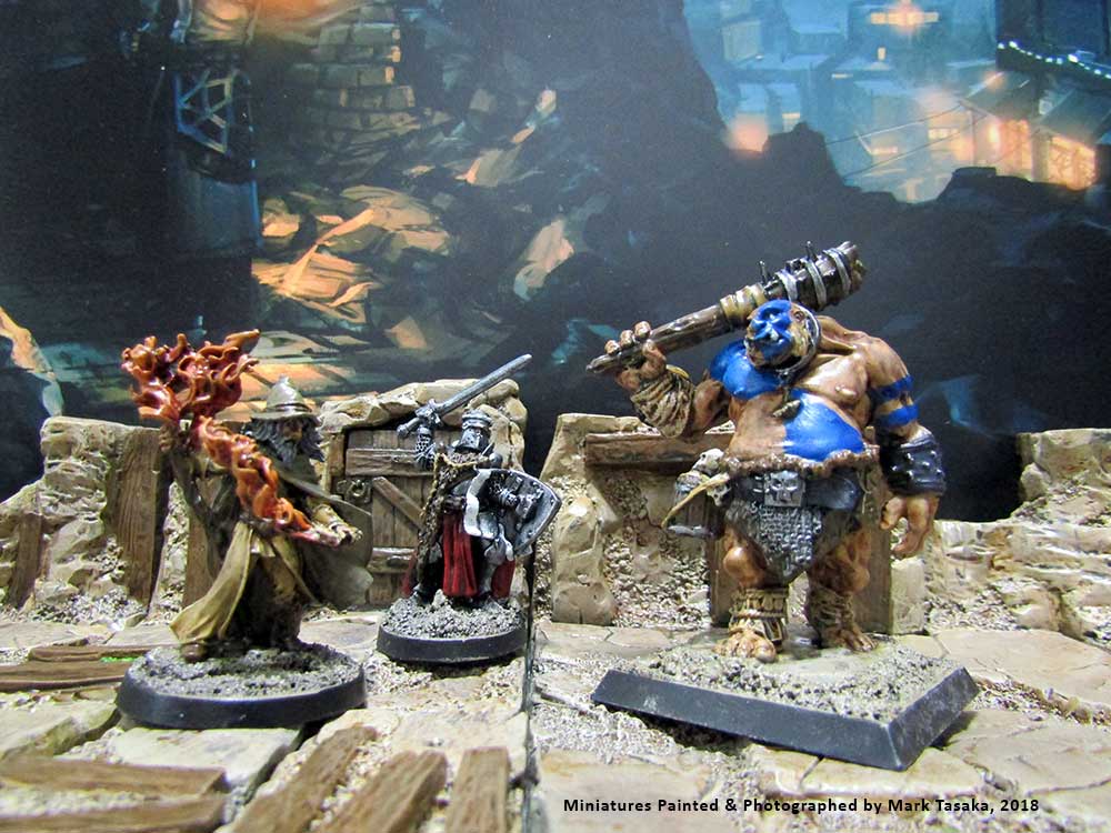 Reaper, Games Workshop, Wizkids & Zombicide Miniatures, painted by Mark Tasaka 2018