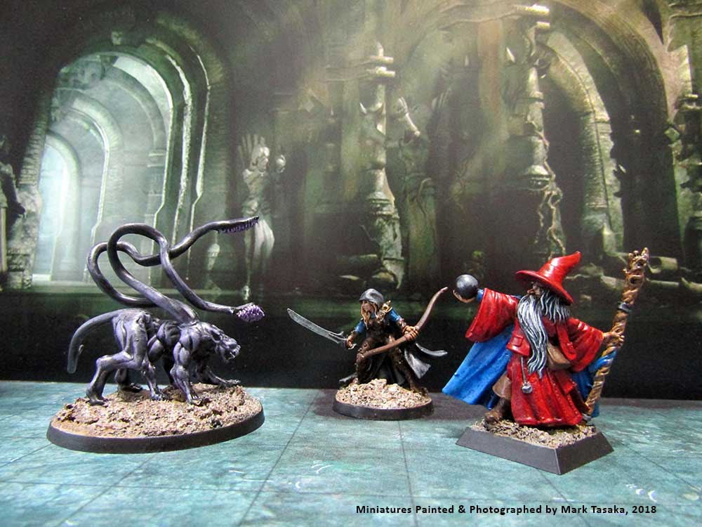 Reaper, Zombicide, Wizkids & Games Workshop Miniatures, painted by Mark Tasaka 2018