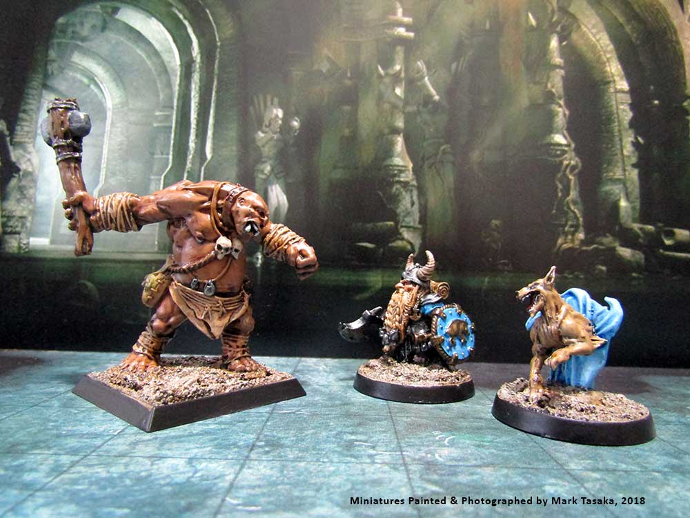 Reaper, Zombicide, Wizkids & Games Workshop Miniatures, painted by Mark Tasaka 2018