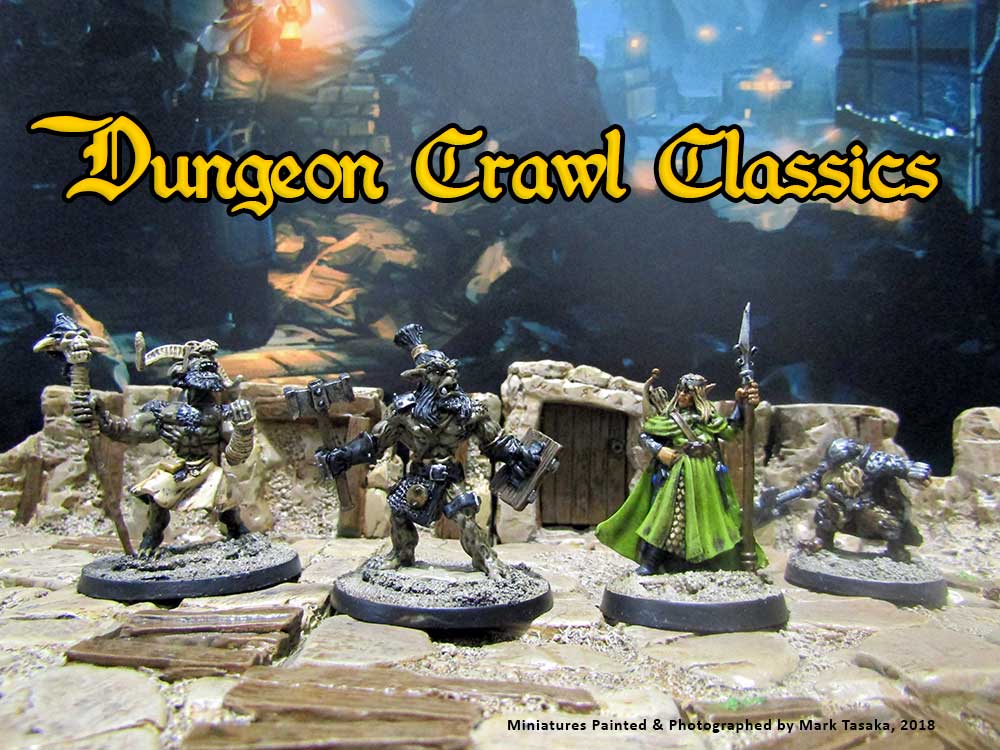 Reaper, Games Workshop & Zombicide Miniatures, painted by Mark Tasaka 2017