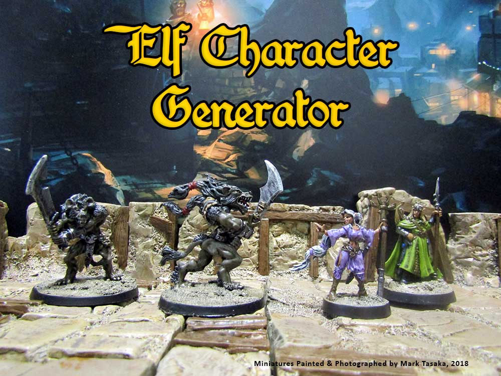 Reaper, Games Workshop & Zombicide Miniatures, painted by Mark Tasaka 2017