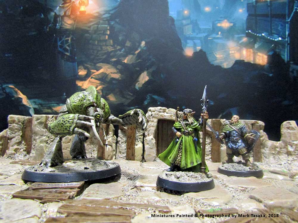 Reaper, Games Workshop & Zombicide Miniatures, painted by Mark Tasaka 2017