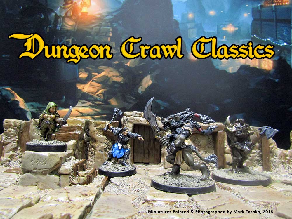 Reaper, Games Workshop & Zombicide Miniatures, painted by Mark Tasaka 2018