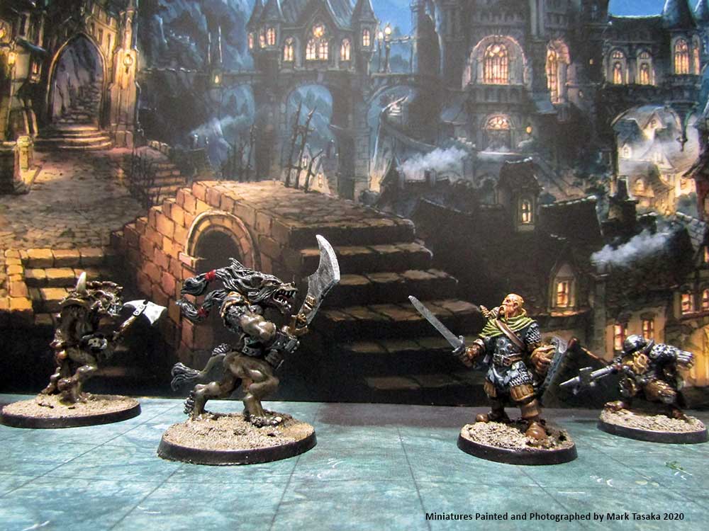 City of the Mad (Miniature Gallery), Reaper Miniatures painted by Mark Tasaka 2020