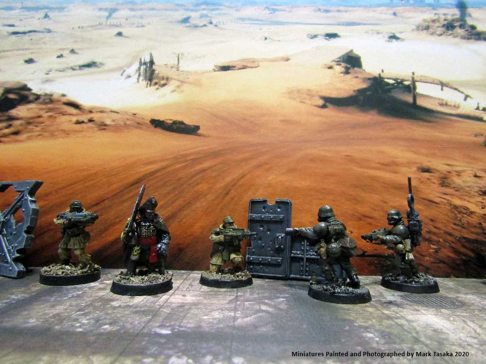 Elysian Drop Troops, Games Workshop, painted by Mark Tasaka 2020