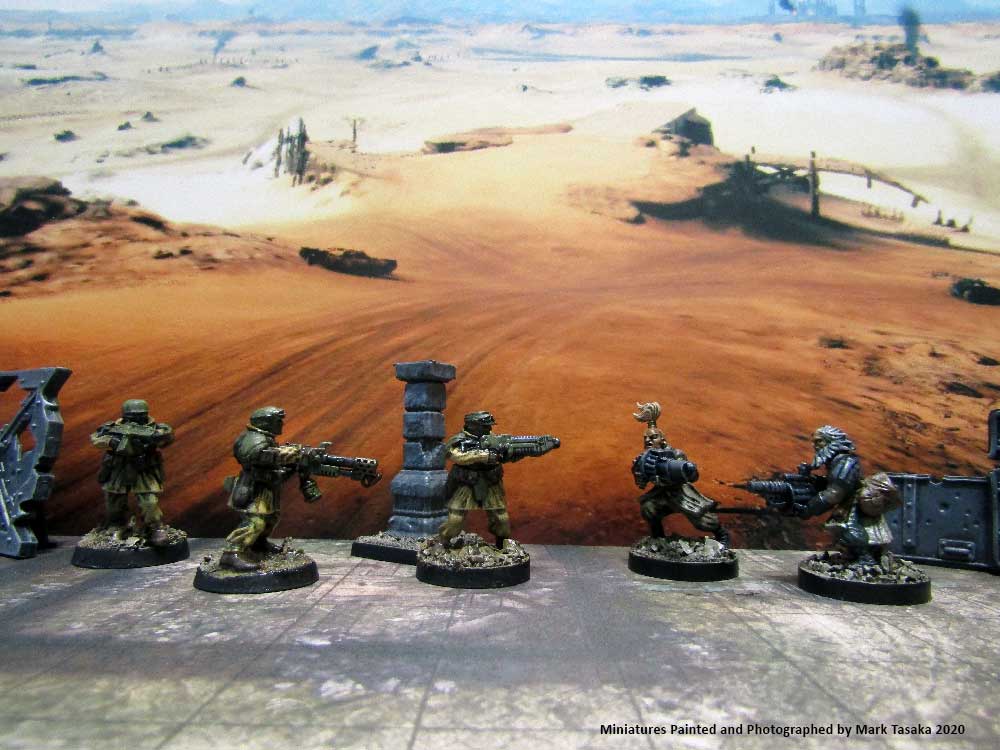 Elysian Drop Troops, Games Workshop, painted by Mark Tasaka 2020