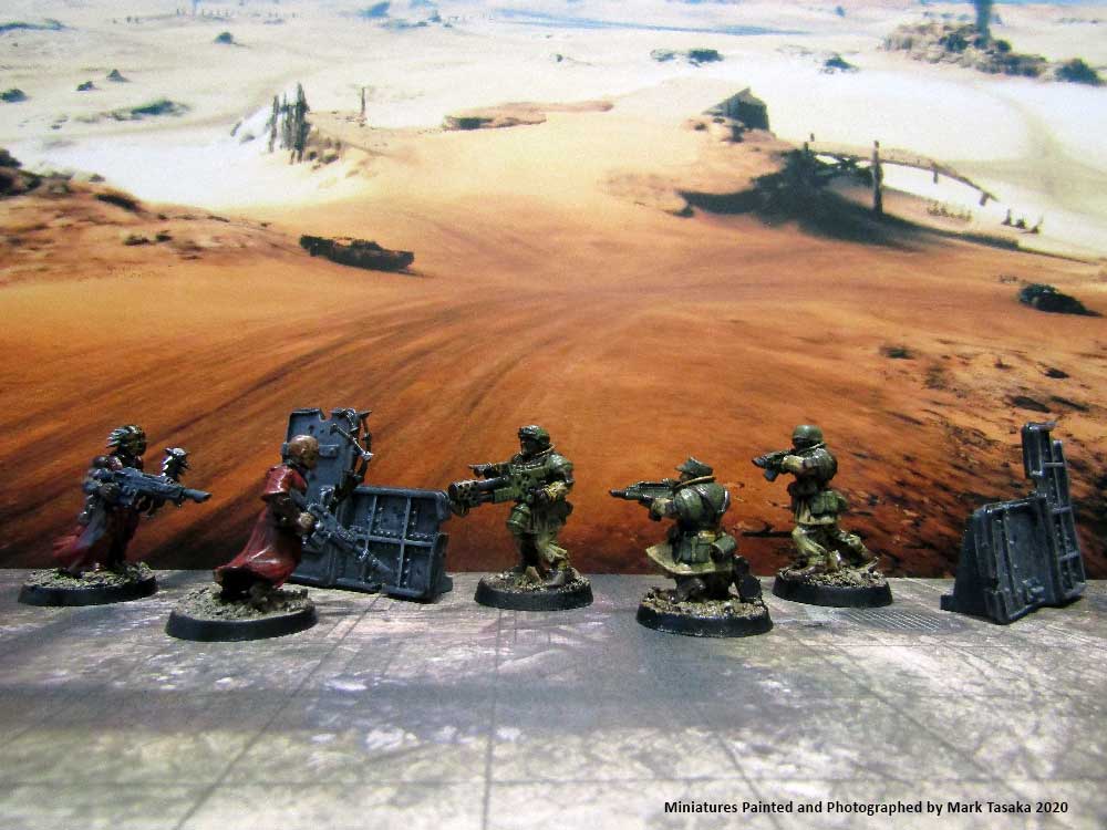 Elysian Drop Troops, Games Workshop, painted by Mark Tasaka 2020