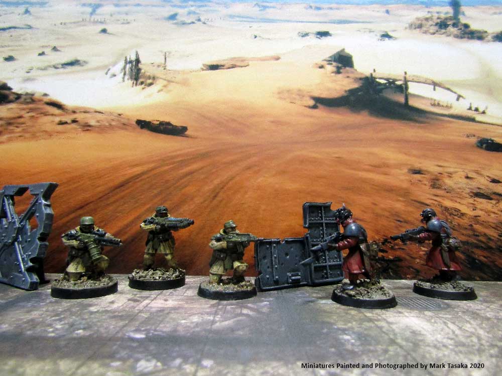 Elysian Drop Troops, Games Workshop, painted by Mark Tasaka 2020