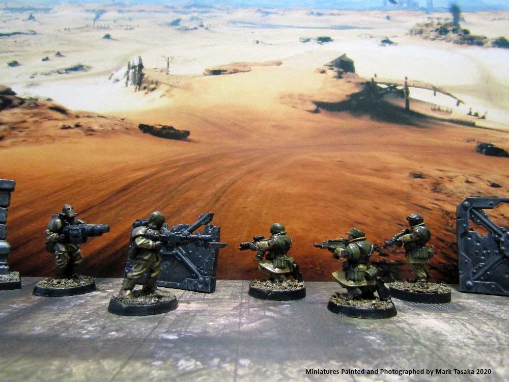 Elysian Drop Troops, Games Workshop, painted by Mark Tasaka 2020