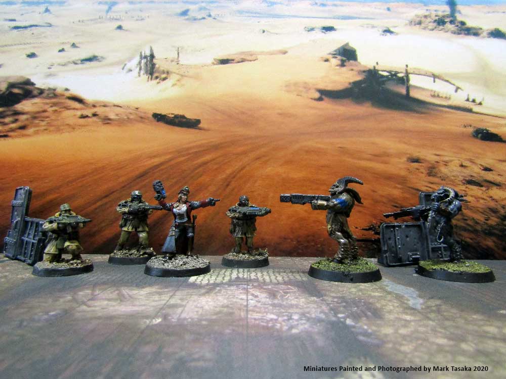 Elysian Drop Troops, Games Workshop, painted by Mark Tasaka 2020