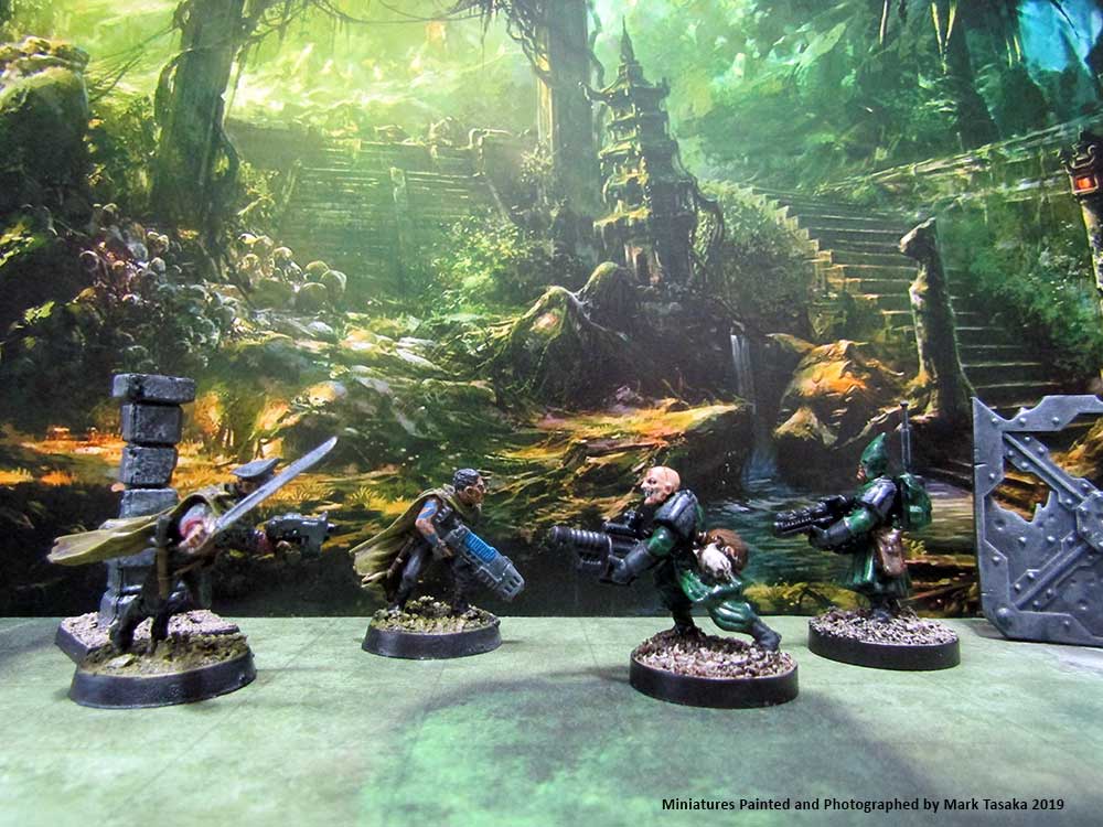 Infardi Chaos Cultists, Games Workshop, painted by Mark Tasaka 2019