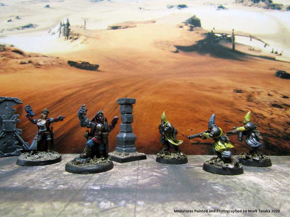 Iron Warriors Chaos Cultists, Games Workshop, painted by Mark Tasaka 2020
