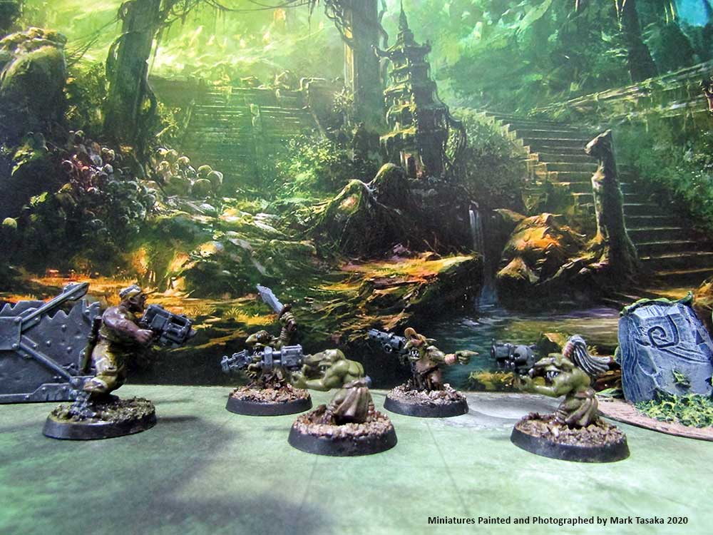 Armageddon Ork Hunters, Games Workshop, painted by Mark Tasaka 2020