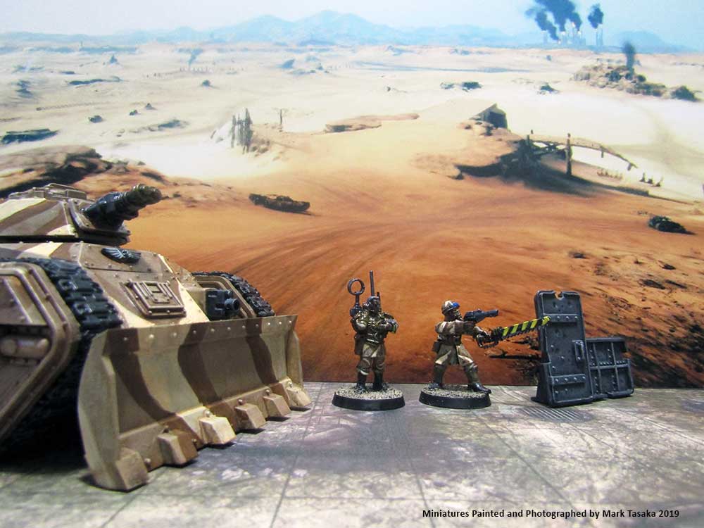 Regimental Advisors, painted by Mark Tasaka 2019