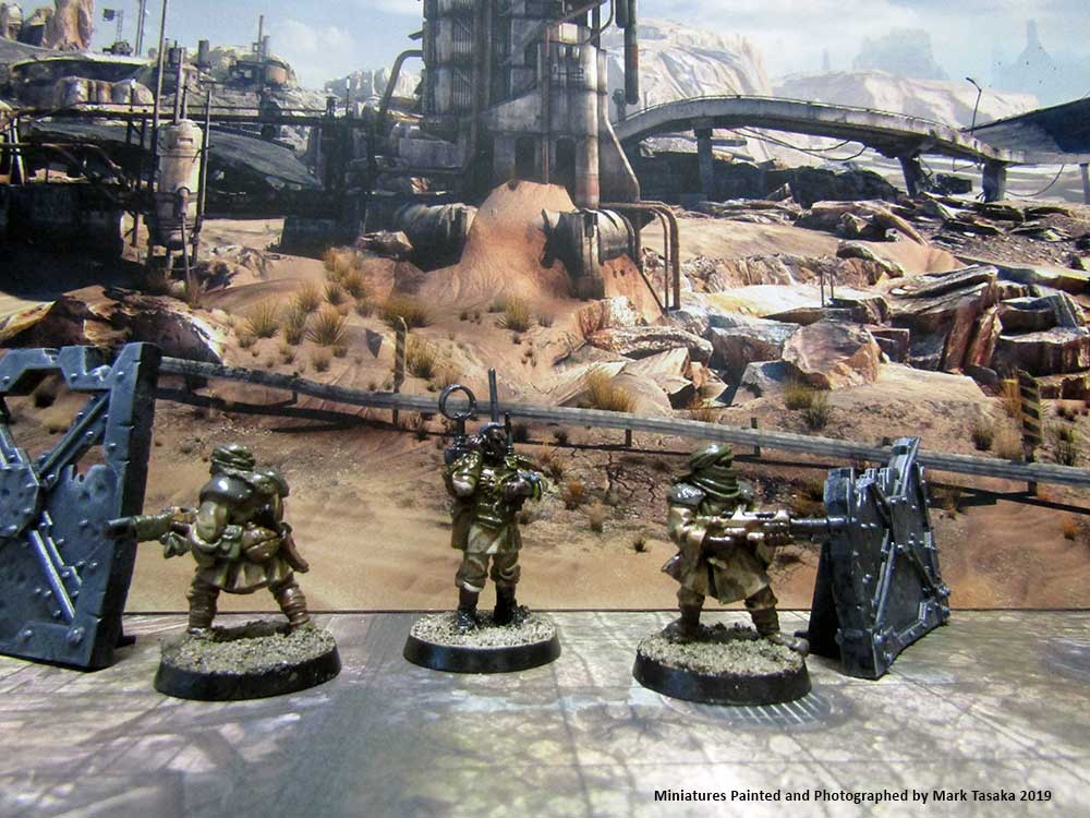 Regimental Advisors, Games Workshop, painted by Mark Tasaka 2019