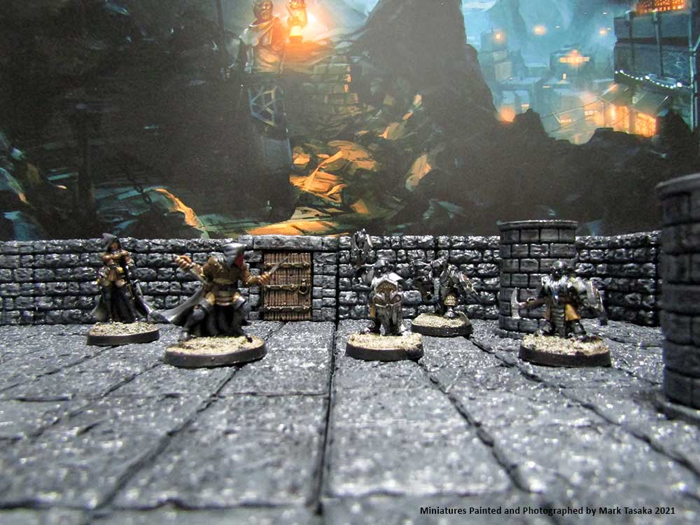 Labyrinth of the Dward King (Miniature Gallery), Reaper Miniatures painted by Mark Tasaka 2021