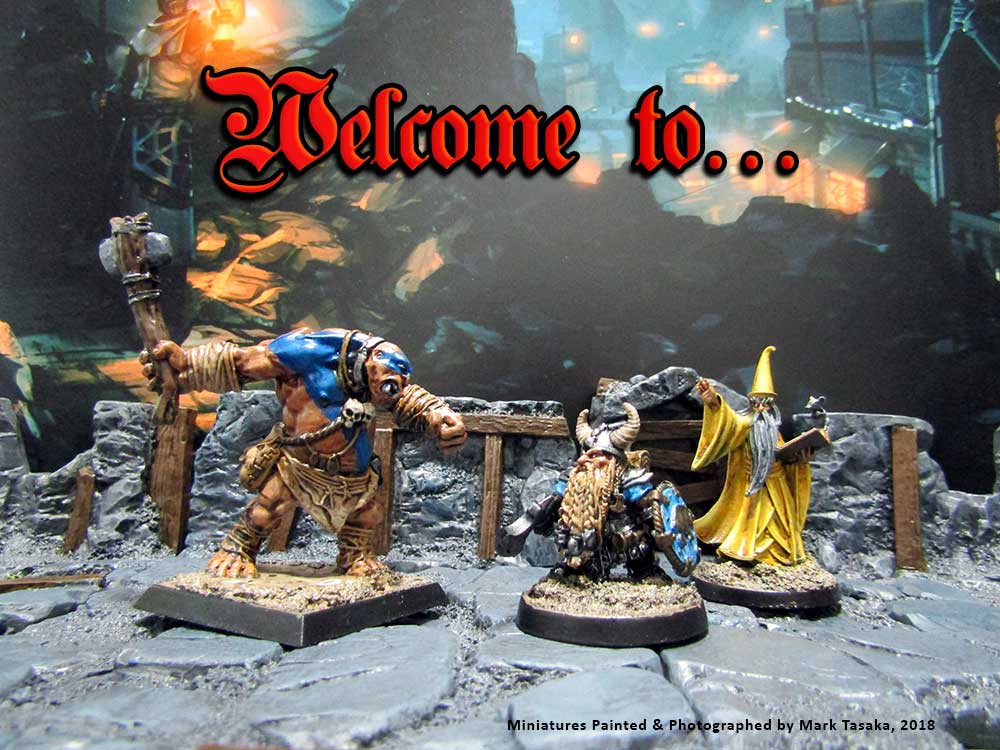 Reaper Miniatures, Wizkids, Secret Weapon,, painted by Mark Tasaka 2018