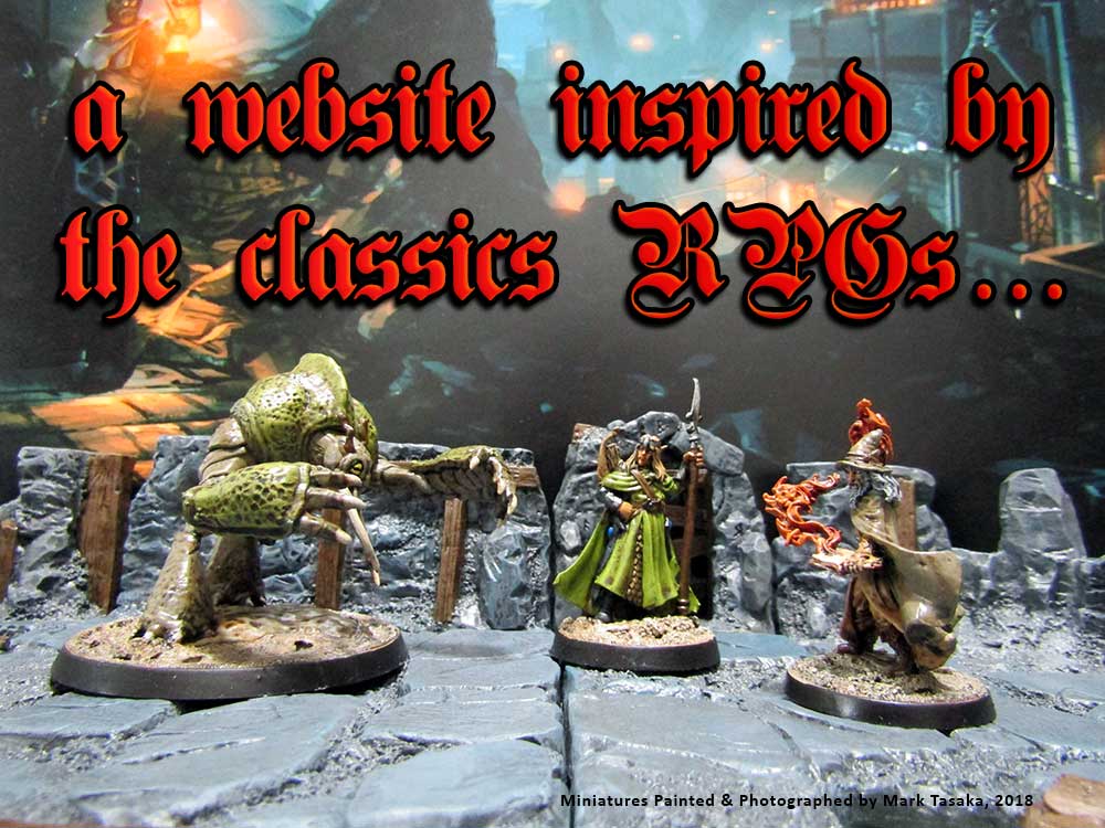 Reaper Miniatures, Wizkids, Secret Weapon,, painted by Mark Tasaka 2018