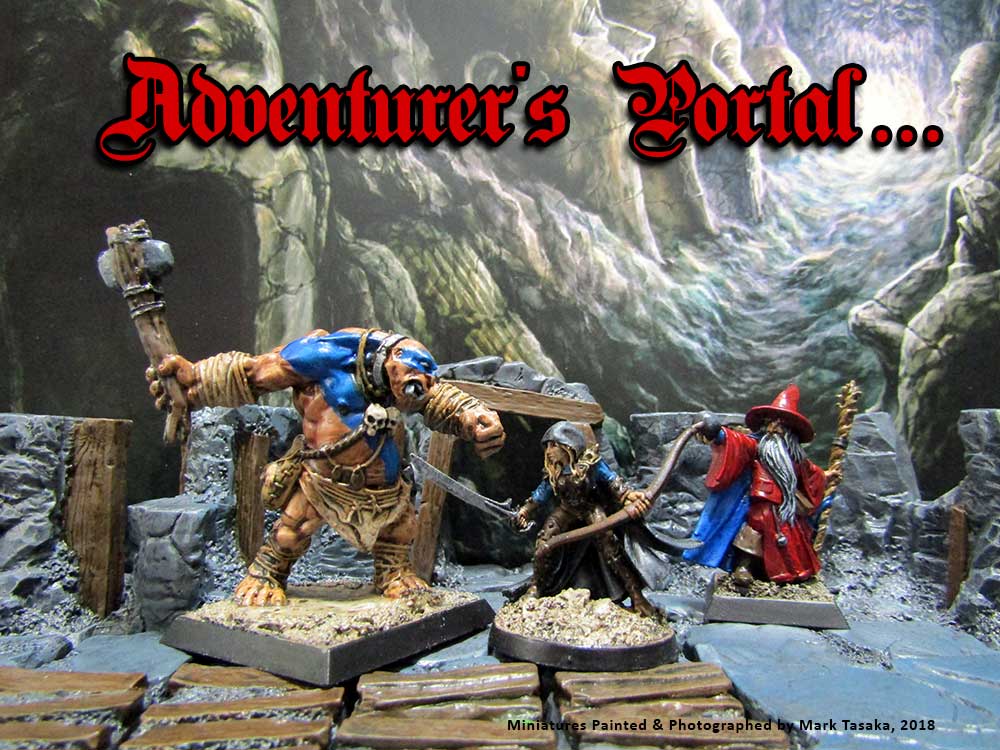 Reaper, Games Workshop & Forlorn Hope Miniatures, painted by Mark Tasaka 2018