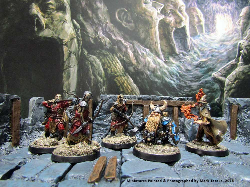 Reaper, Games Workshop & Forlorn Hope Miniatures, painted by Mark Tasaka 2018