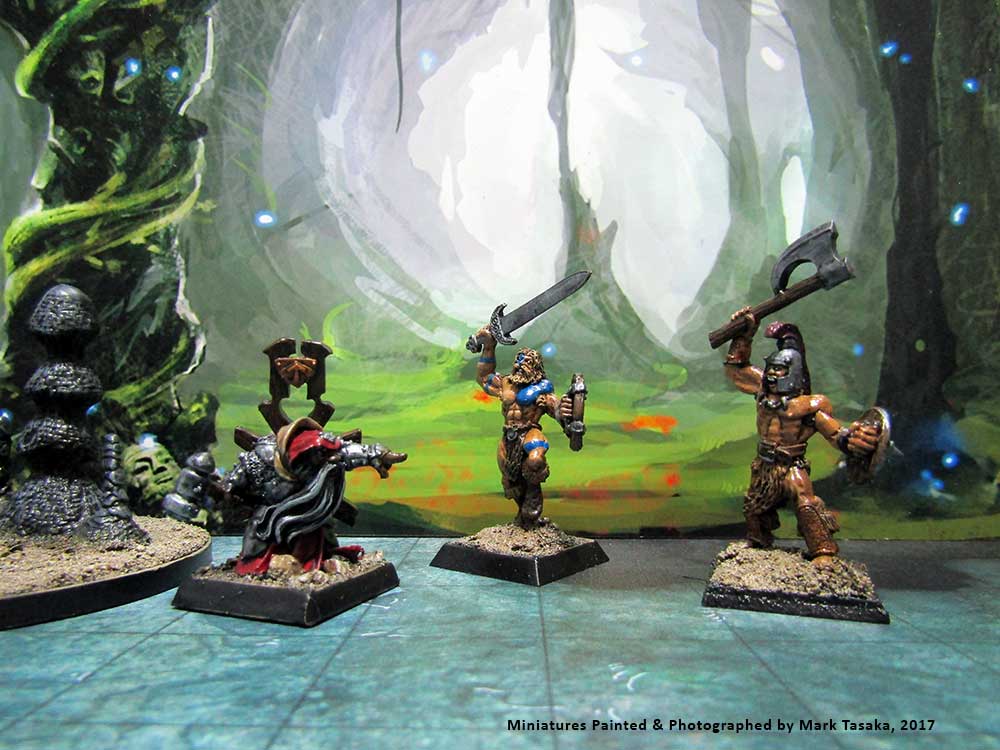 Reaper. Forlorn Hope & Games Workshop Miniatures, painted by Mark Tasaka 2017