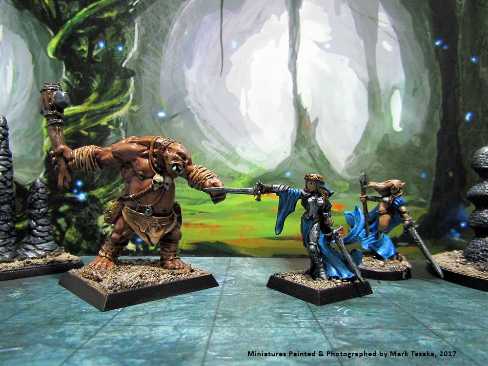 Reaper. Forlorn Hope & Games Workshop Miniatures, painted by Mark Tasaka 2017