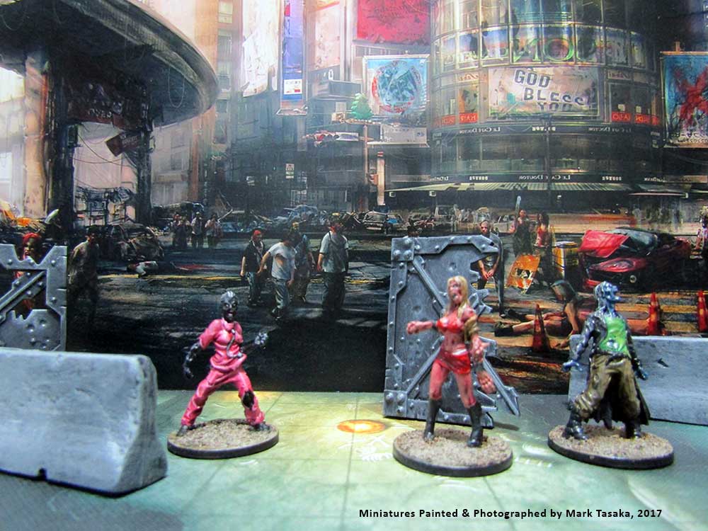 Zombicide Miniatures, painted by Mark Tasaka 2017