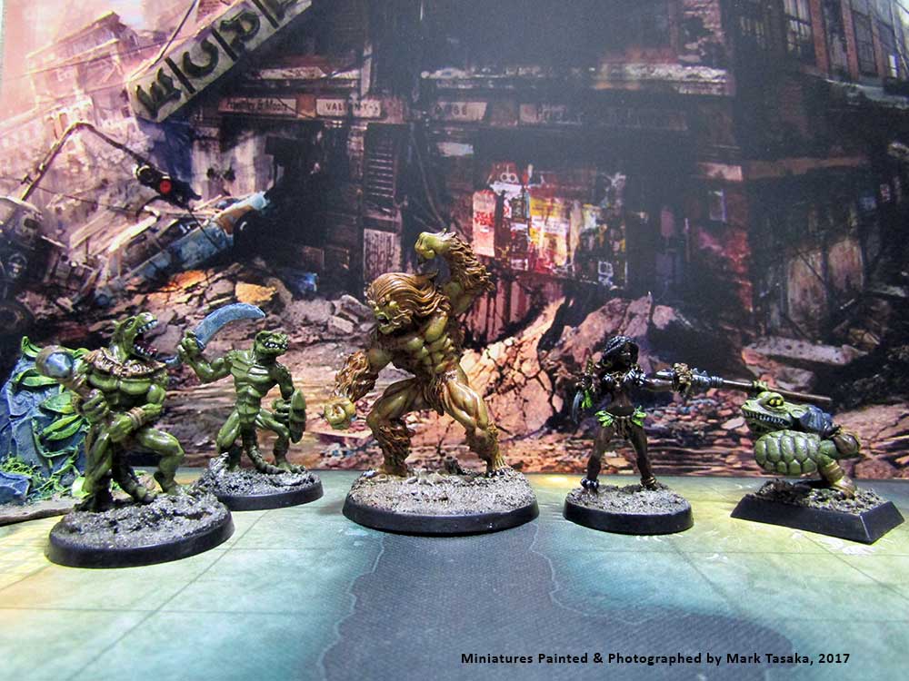 Reaper & Forlorne Hope Miniatures, Painted by Mark Tasaka 2017