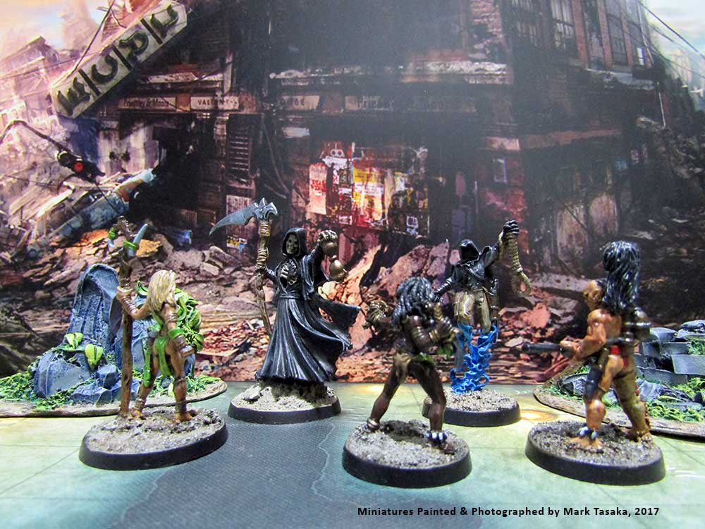 Reaper & Forlorne Hope Miniatures, Painted by Mark Tasaka 2017