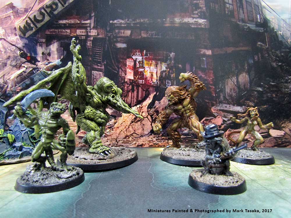 Reaper & Forlorne Hope Miniatures, Painted by Mark Tasaka 2017