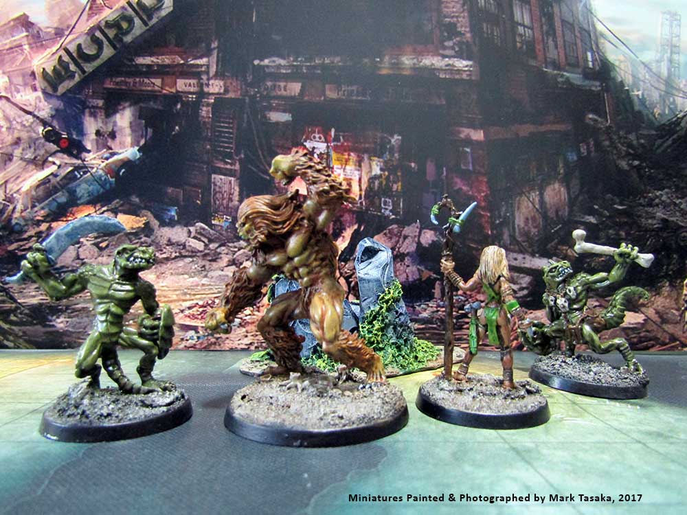 Reaper & Forlorne Hope Miniatures, Painted by Mark Tasaka 2017